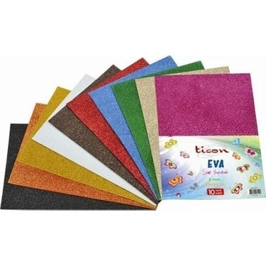 Ticon Eva Simli Renkli Yapışkanlı 2 Mm 50x70 271822 (10 lu paket)