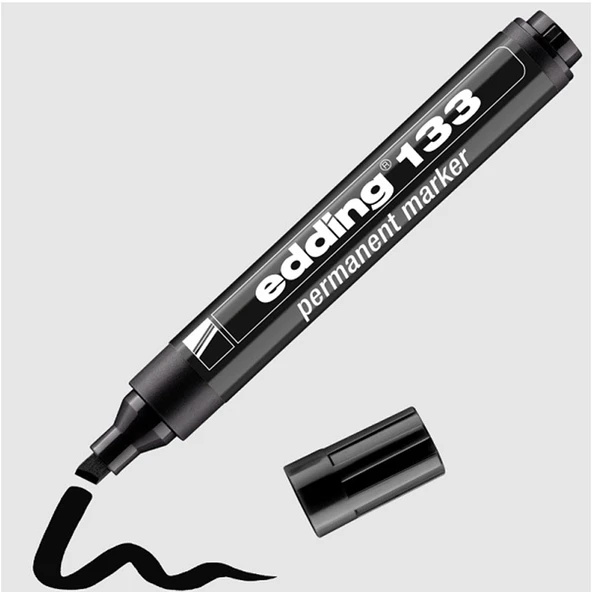 Eddıng 133 Permanent Markör (10 lu sadece Siyah)