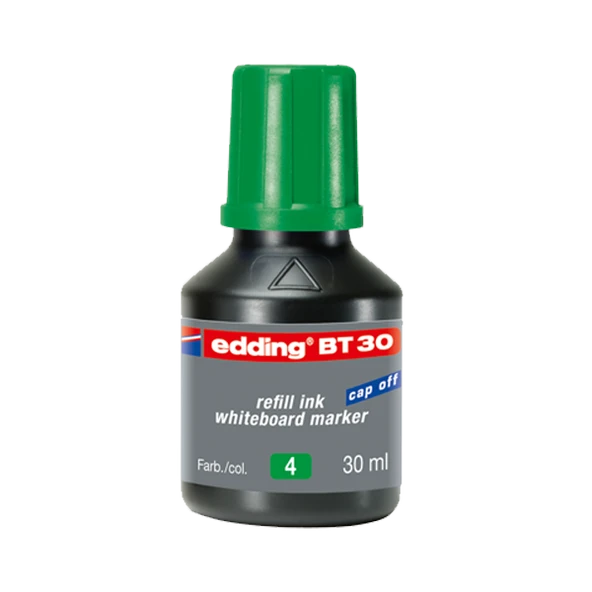 Edding Tahta Kalem Mürekkebi Damlalıklı 30 Ml Yeşil (10 adet) BT30 ürün görseli 1