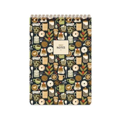 Keskin 17x24 72 Yp Kareli Spr Bloknot - Kahve 145460-99 -6-LI-PKT