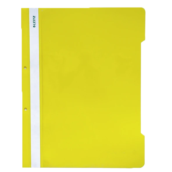 Leitz Telli Dosya Plastik Sarı L-4189 (50 li paket) - 2