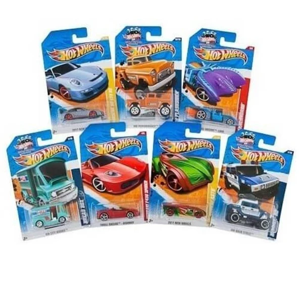 Hot Wheels Cars Tekli Arabalar--  72 Lİ - 2