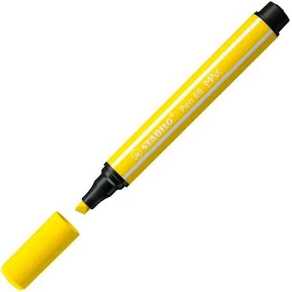 Stabilo Keçe Uçlu Kalem 68 Max Limon Sarısı 768/24-5-PKT