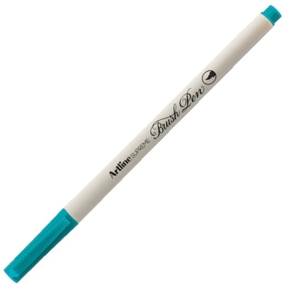 Artline Supreme Brush Uçlu Kalem Turkuaz (12 li paket) LV-A-EPFS-F TURQUOISE ürün görseli 1