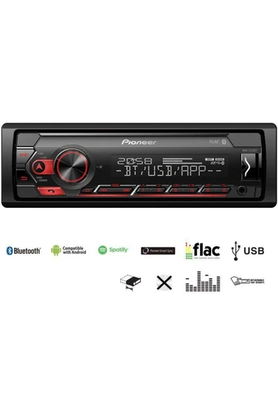 STOREMAX byrs Oto Teyp Bluetooth USB'li MVH-S320BT Yeni veydhop 1022830