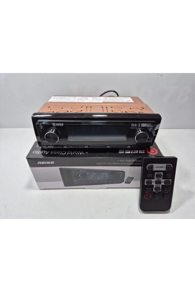 Reiss Oto Teyp – Rs-mx85dsp 4x50w – 3 Amfi Çıkışlı , App Kontrollü Tesisat Teybi