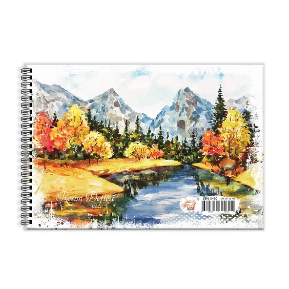 Samur Resim Defterli Boya Seti (Kuru Boya 12 Li+Pastel Boya 12 Li+25x35 Resim Defteri) - 2