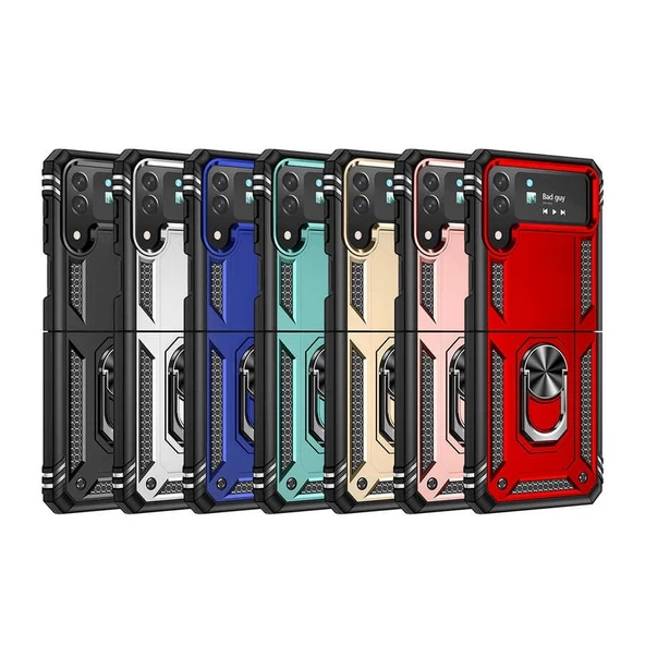 Galaxy Z Flip 4 Kılıf Zore Vega Kapak - 9