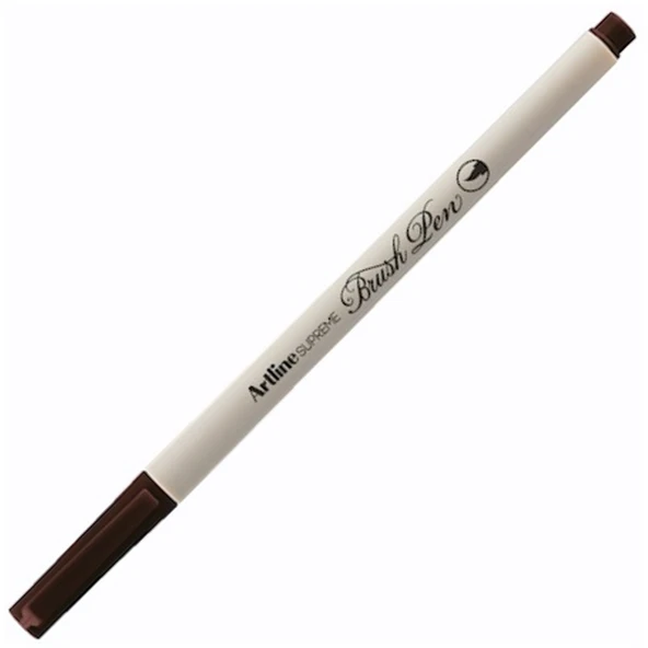 Artline Supreme Brush Uçlu Kalem Koyu Kahve (12 li paket) LV-A-EPFS-F D.BROWN