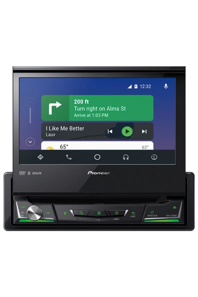Pioneer Avh-z7250bt indash Carplayli Multimedya 3amfi çıkışlı profesyonel oto teyp - 2