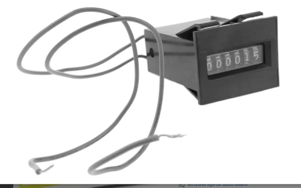 6 basamaklı elektromanyetik darbe ve olay sayacı - 2