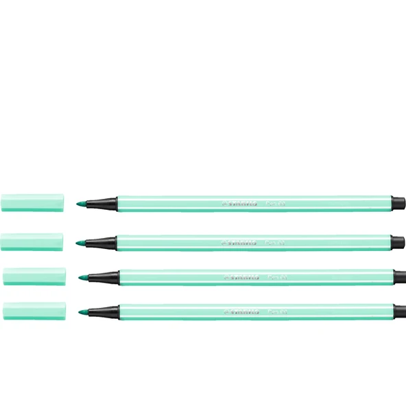 Stabilo Keçe Uçlu Boya Kalemi 1 MM Buz Yeşili 68/13 - Resim 2