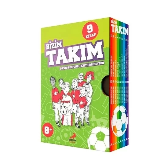 Erdem Yayınları Bizim Takım 9 Kitap 80 Sayfalık Hikayeler