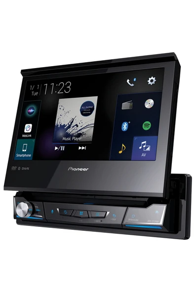 Pioneer Avh-z7250bt indash Carplayli Multimedya 3amfi çıkışlı profesyonel oto teyp - 3
