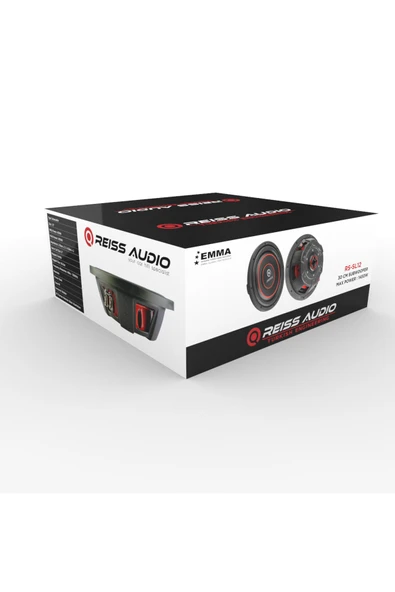 Reiss Audio Rs-sl2 Çift Bobin 1450wat 450w Rms 30 Cm Mini Subwoofer Bas D4 - 4