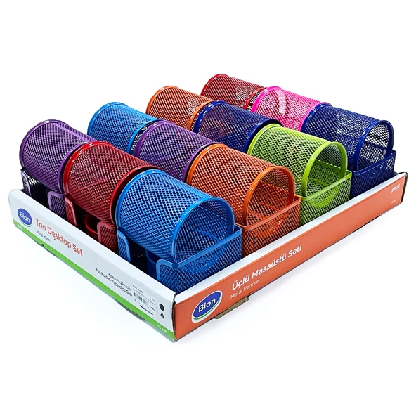 Bion Perfore 3 Lü Set Canlı Renkler 12 Li 9305