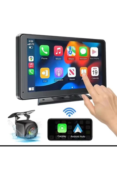 Navigold Cp-7 Car Play 7inch ekran tak çalıştır kablosuz carplay dokunmatik ıps ekran park kameralı - 6