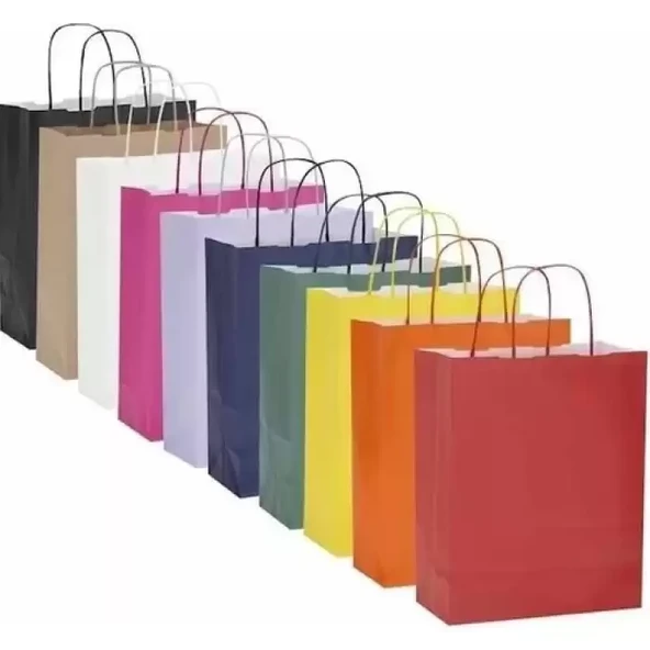 Umur Karton Çanta 10X32X40 A. Mor 90 GR Kraft