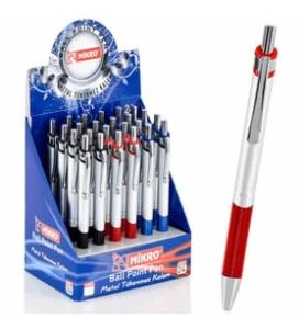 Mikro Tükenmez Kalem Metal 36 LI L-664-36-PKT ürün görseli 1