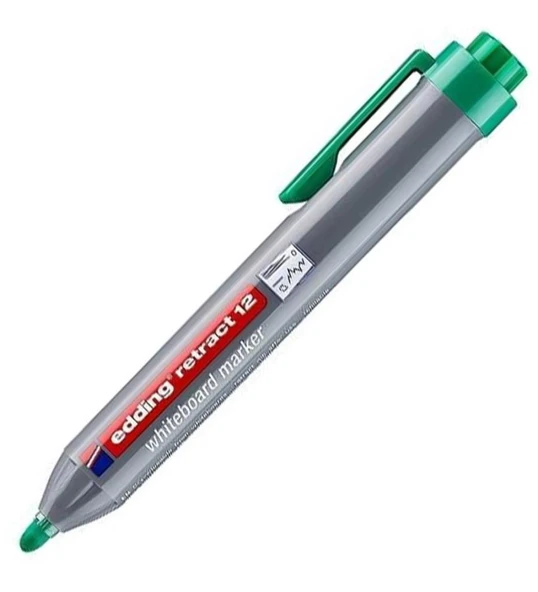 Edding Retract 12 Byt Kalemi Yeşil Ed-12--