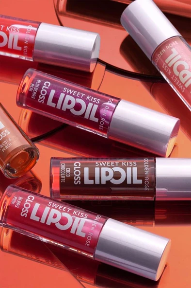 Golden Rose Sweet Kiss Lip Oil Gloss 02 Apricot&Peach Dudak Parlatıcısı - 3