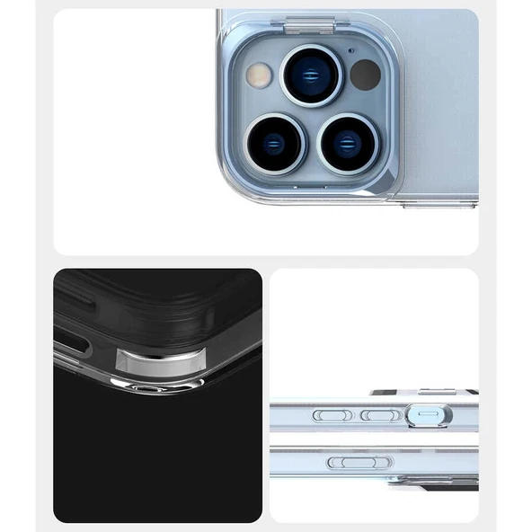 Apple iPhone 14 Pro Kılıf Zore Skuba Kapak - 4