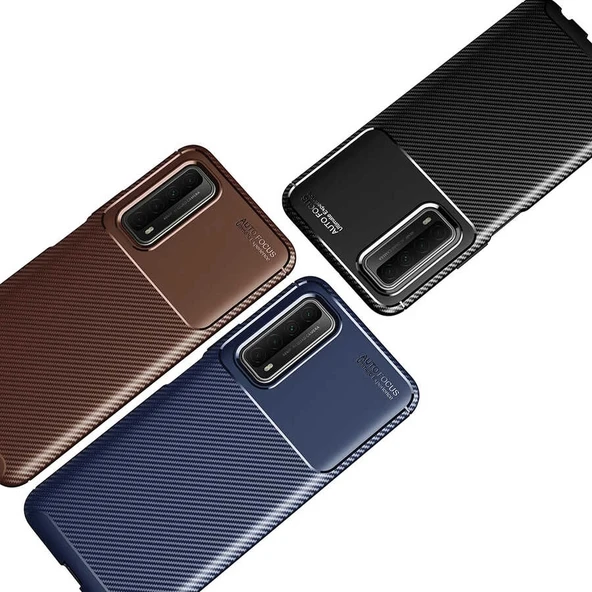 Huawei P Smart 2021 Kılıf Zore Negro Silikon Kapak - 5