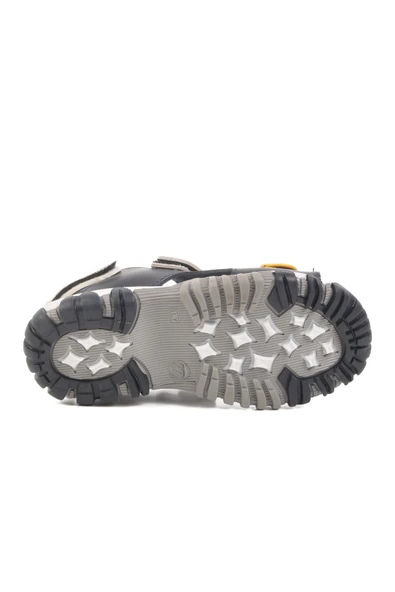 Ayakmod Lacivert Gri Cırtlı Erkek Çocuk Spor Sandalet 173110 P - 5