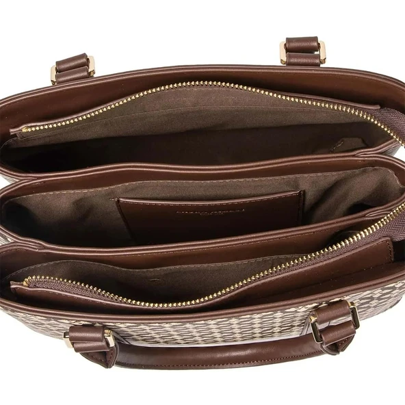 Laura Ashley LA0092010493-054 Koyu Kahverengi Kadın Çanta - Resim 3