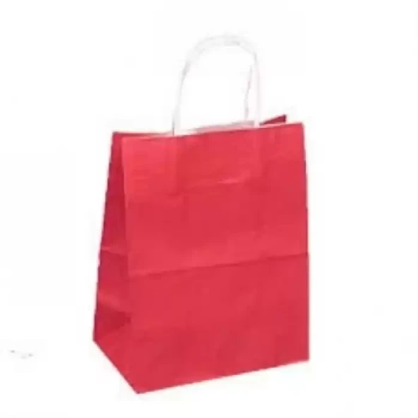 Umur Karton Çanta 10x32X40 A. Kırmızı 90 GR Kraft