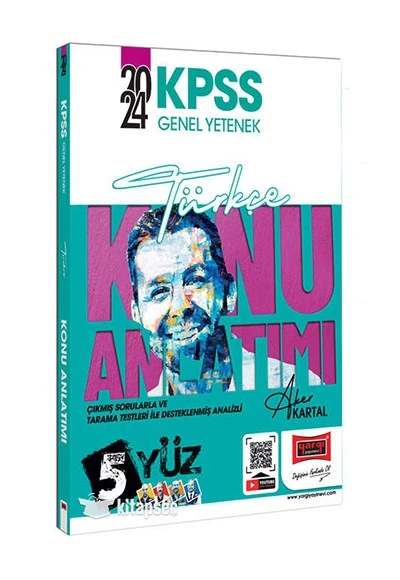 2024 KPSS Genel Yetenek 5Yüz Türkçe Konu Anlatımı Yargı Yayınları