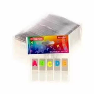 Rubenis Post It Şeffaf Harf Baskılı Şerit RPS-160-48-PKT