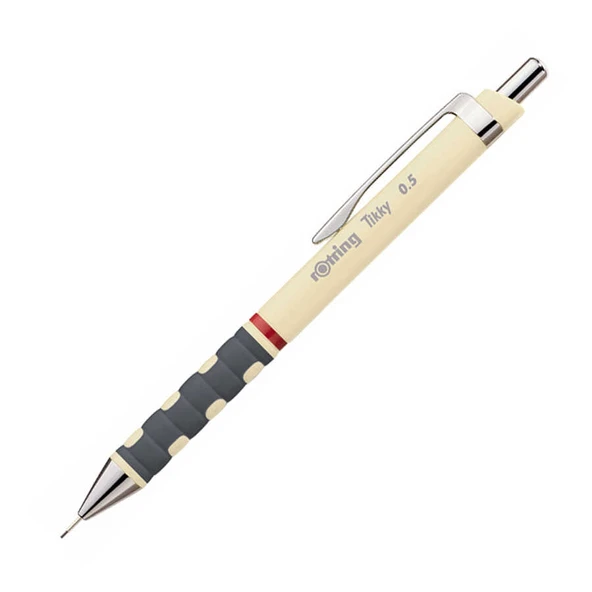 Rotring Versatil Kalem Tikky 4C Lıne  0.5 MM Krem S0969100-12-PKT