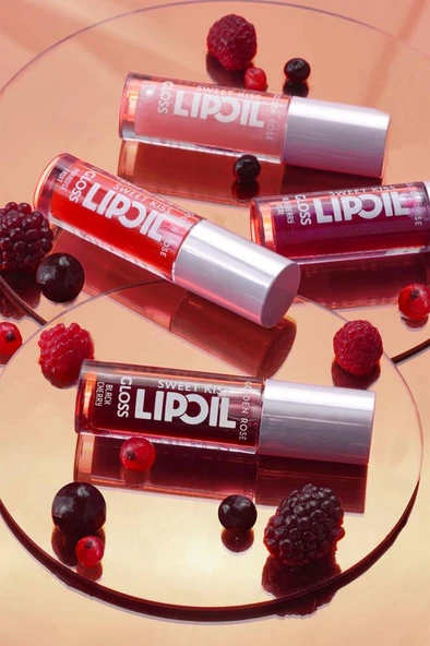 Golden Rose Sweet Kiss Lip Oil Gloss 02 Apricot&Peach Dudak Parlatıcısı - 4