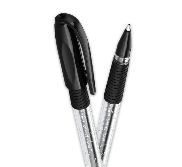 Pensan Jel Kalem Jely Glıtter Simli Siyah 2800-12-PKT ürün görseli 1