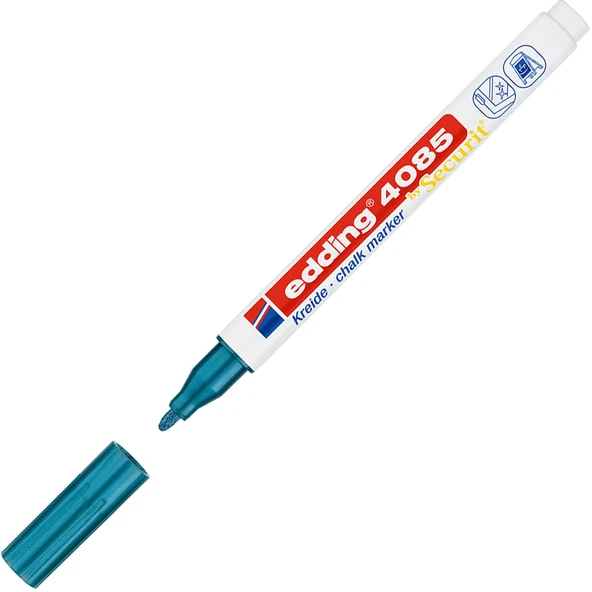 Edding Cam Kalemi Metalik Mavi 4085-10-PKT ürün görseli 1