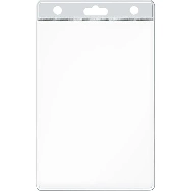 Cassa Dikey Kart Poşeti 95x145 MM Şeffaf 7502-100-PKT ürün görseli 1