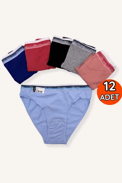 Tutku 12' li Bayan LADY Bikini Külot Kombin 0591 - 2