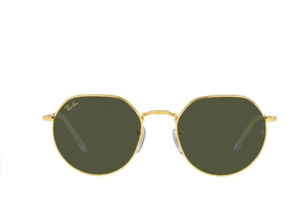 Ray-Ban Jack 3565 919631 Gold-Green Güneş Gözlüğü