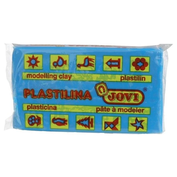 Jovi Oyun Hamuru Plaka 30 LU 50 GR Açık Mavi 70/12-30-PKT