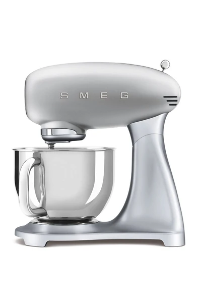 SMEG 50's Style Retro Serisi Stand Mikseri Hamur Yoğurma Makinesi Gri