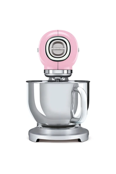 SMEG 50's Style Retro Serisi Stand Mikseri Hamur Yoğurma Makinesi Pembe - 3