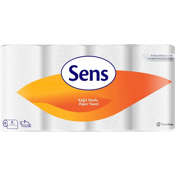 Sens Havlu Kağıt 8 Li 7902455 ürün görseli 1