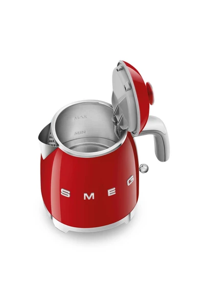 SMEG 50's Style Retro Serisi Mini Su Isıtıcı / Kettle Kırmızı - 3