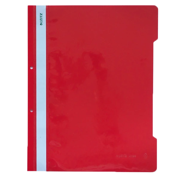 Leitz Telli Dosya Plastik Kırmızı L-4189 ürün görseli 1