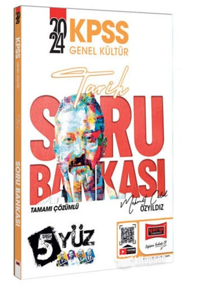 2024 KPSS Genel Kültür 5Yüz Tarih Soru Bankası Yargı Yayınları