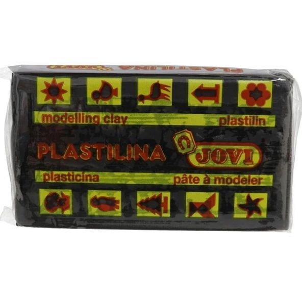 Jovi Oyun Hamuru Plaka 30 LU 50 GR Siyah 70/15-30-PKT