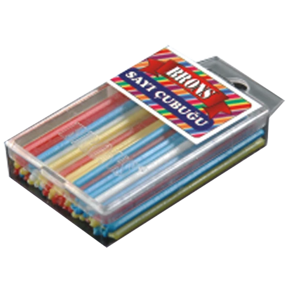 Brons Sayma Çubukları Plastik Kutu BR-222