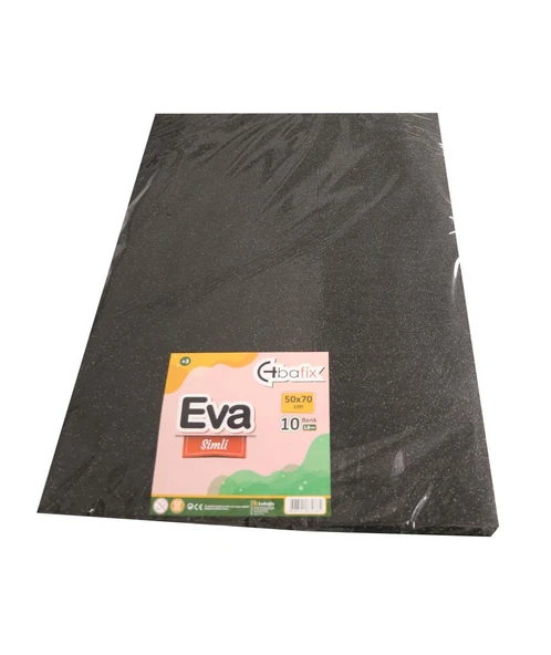 Bafix Eva Simli 50x70 Siyah-10-PKT