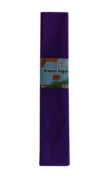 Bafix Krapon Kağıdı 10 LU 50x200 CM Mor-10-PKT